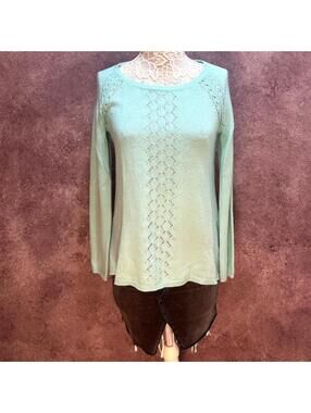 Candie's Mint Green Crewneck Sweater